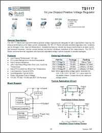 Click here to download TS1117CWXXRP Datasheet