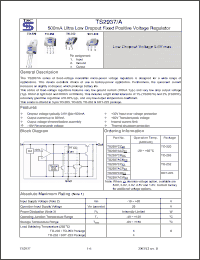 Click here to download TS2937ACZ Datasheet