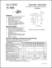 Click here to download SRA1050 Datasheet