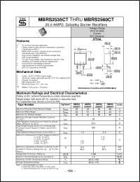 Click here to download MBRS2535CT Datasheet