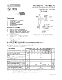 Click here to download FRF1604G Datasheet