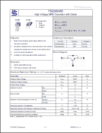 Click here to download TSC5302D Datasheet
