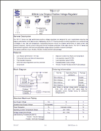Click here to download TS1117CW-18 Datasheet