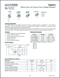 Click here to download TS4274CW Datasheet