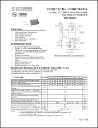 Click here to download FRAF1601G_1 Datasheet
