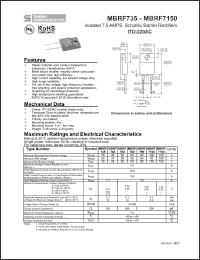 Click here to download MBRF7100 Datasheet