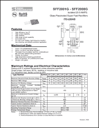 Click here to download SFF2002G Datasheet