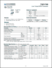 Click here to download TSD1760_1 Datasheet