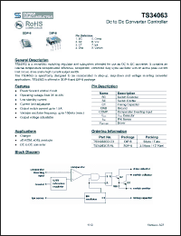 Click here to download TS34063CS Datasheet