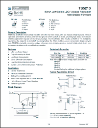 Click here to download TS5213CU5 Datasheet
