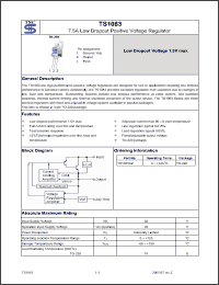 Click here to download TS1083CZ Datasheet