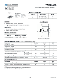 Click here to download TSM6866DCA Datasheet