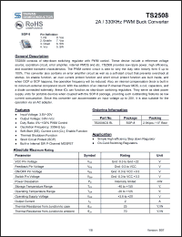Click here to download TS2508CSRL Datasheet