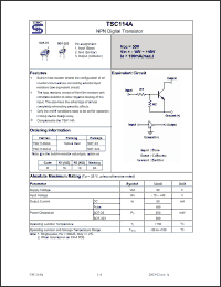 Click here to download TSC114ACU Datasheet