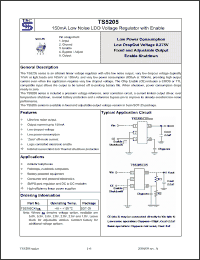 Click here to download TS5205CX529 Datasheet