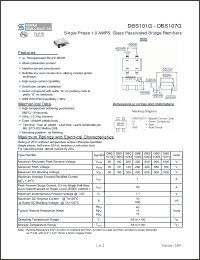 Click here to download DBS106G Datasheet
