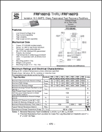 Click here to download FRF1601G Datasheet