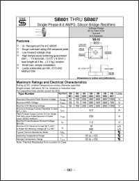 Click here to download SB805 Datasheet