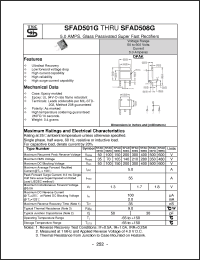 Click here to download SFAD507G Datasheet