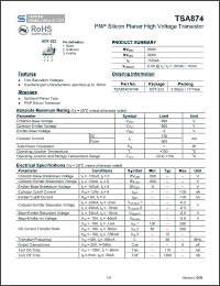 Click here to download TSA874 Datasheet