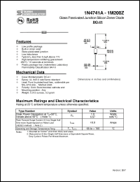 Click here to download 1N4741A_1 Datasheet