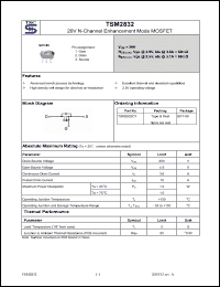 Click here to download TSM2832CY Datasheet