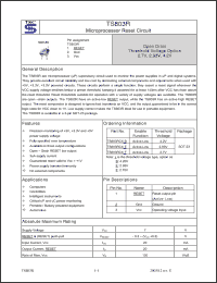 Click here to download TS803RCXB Datasheet