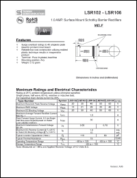 Click here to download LSR105 Datasheet