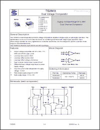 Click here to download TS2903 Datasheet