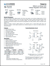 Click here to download TS5215_07 Datasheet