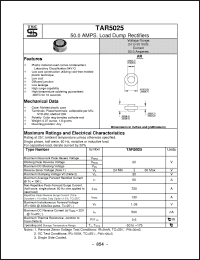 Click here to download TAR5025 Datasheet