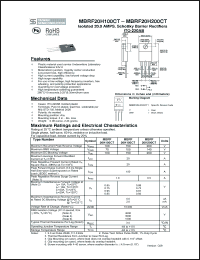 Click here to download MBRF20H100CT_09 Datasheet