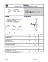 Click here to download TSM3442CX6 Datasheet