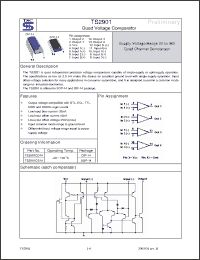 Click here to download TS2901CD14 Datasheet