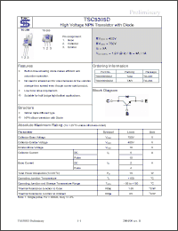 Click here to download TSC5305DCZ Datasheet