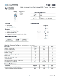 Click here to download TSC128D Datasheet