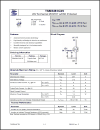 Click here to download TSM3461CX5 Datasheet