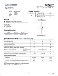 Click here to download TSM2307 Datasheet