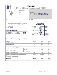 Click here to download TSM9926D Datasheet