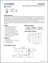 Click here to download TS19370CX6RF Datasheet