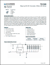 Click here to download TS1520CX5RF Datasheet