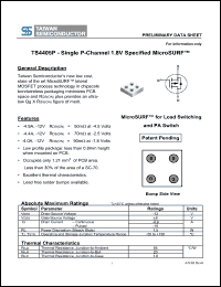 Click here to download TS4405P Datasheet