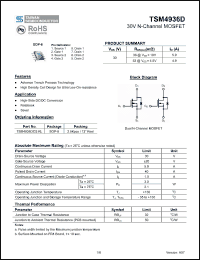 Click here to download TSM4936DCSRL Datasheet