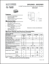 Click here to download B0520WS_1 Datasheet