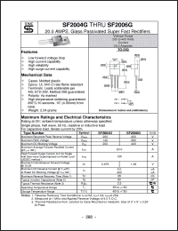 Click here to download SF2004G Datasheet