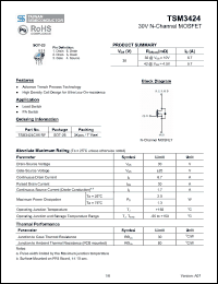 Click here to download TSM3424 Datasheet