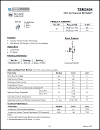 Click here to download TSM3404CXRF Datasheet