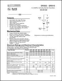Click here to download SR502_1 Datasheet