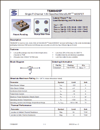 Click here to download TSM8405P Datasheet