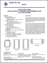 Click here to download 28LV64JC-3 Datasheet
